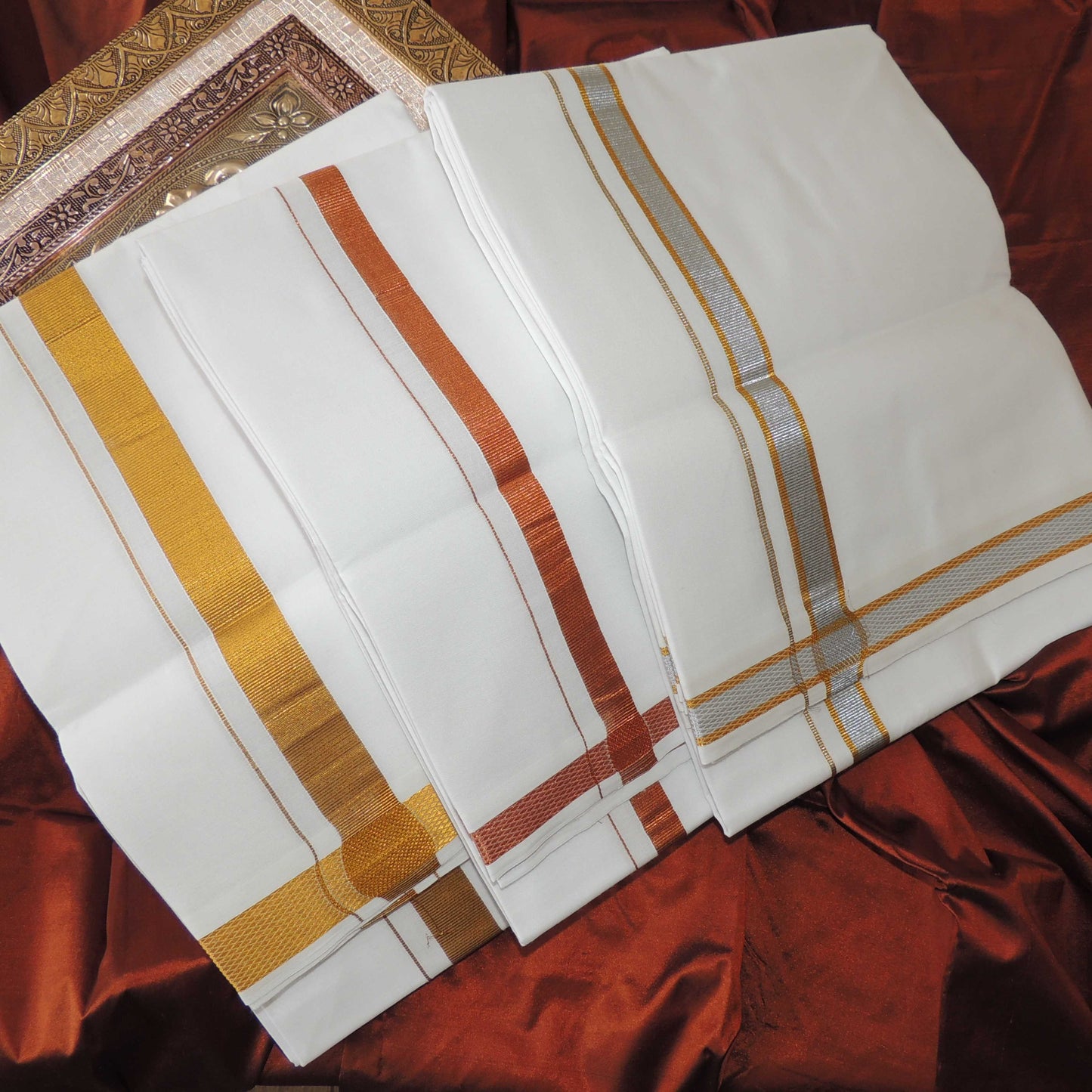 Horad Pure Cotton GCS V2 3 Pack Combo Dhoti