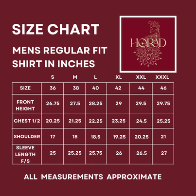 Horad Premium Art Silk Dad and Son Copper Shirt + Dhoti
