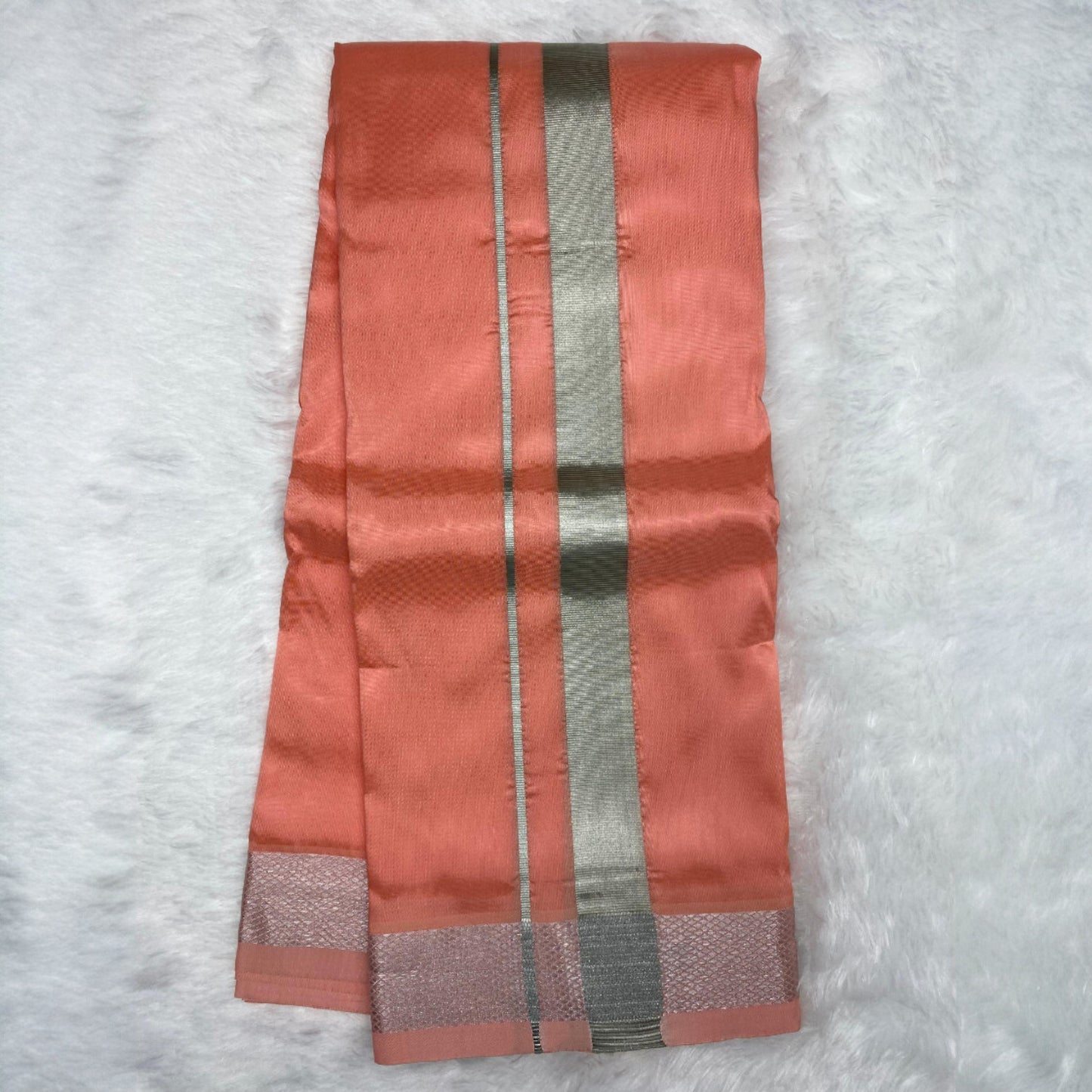Horad Premium Art Silk Hazaliea Dhoti