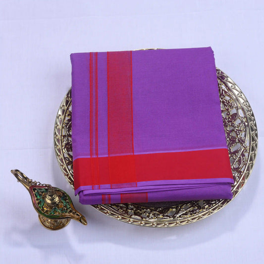 Horad Gundanju Cotton Violet 2" Dhoti