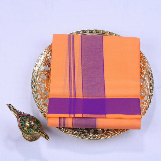 Horad Gundanju Cotton Peach 2" Dhoti