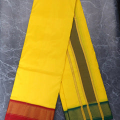 Horad Pure Silk Yellow 11 KAN Dhoti