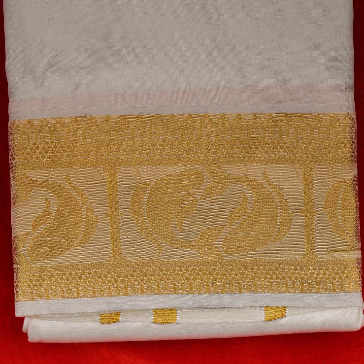 Horad Silk Blend Pisces Zodiac 4.00” Dhoti