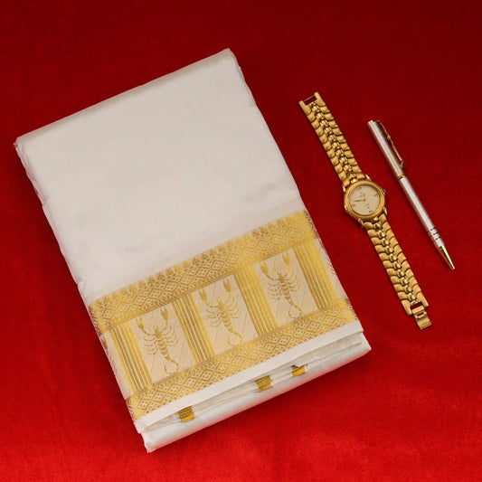 Horad Silk Blend Scorpio Zodiac 4.00” Dhoti