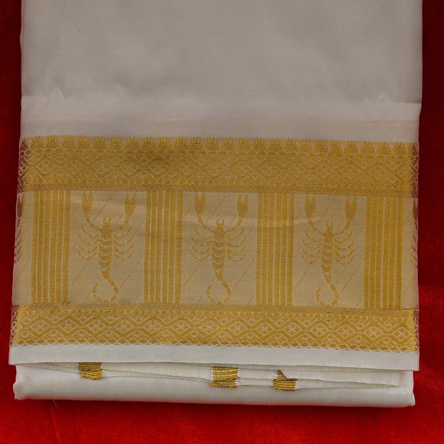 Horad Silk Blend Scorpio Zodiac 4.00” Dhoti