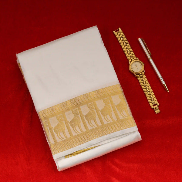 Horad Silk Blend Capricon Zodiac 4.00” Dhoti