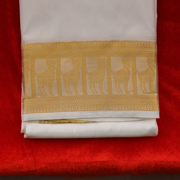 Horad Silk Blend Capricon Zodiac 4.00” Dhoti