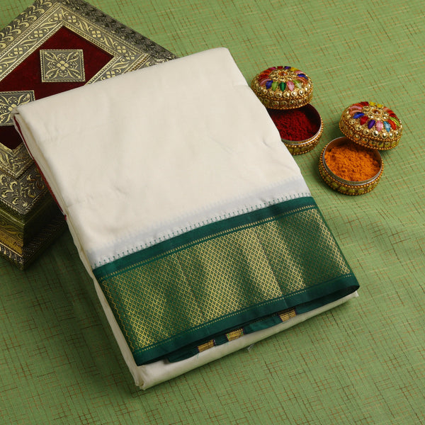 Horad Tradition Pure Silk 13 KAN Dhoti (9X5)