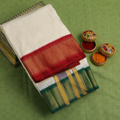 Horad Tradition Pure Silk 13 KAN Dhoti (8X4)