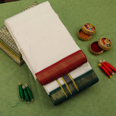 Horad Tradition Pure Silk 5 KAN Dhoti (9X5)