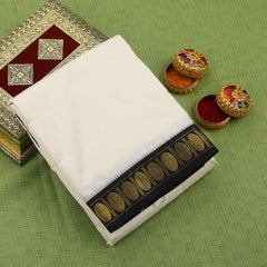 Horad Tradition Pure Silk Uthratcham 7 KAN Dhoti