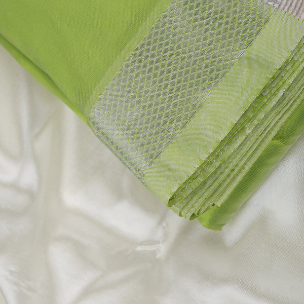 Horad Premium Art Silk S.Green Dhoti