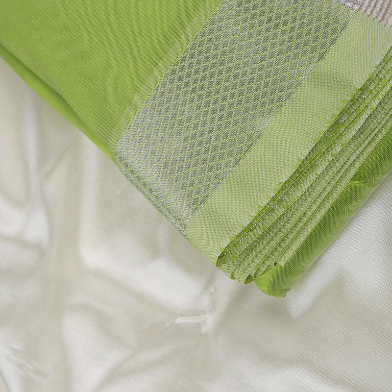 Horad Premium Art Silk S.Green Dhoti