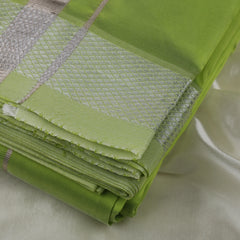 Horad Premium Art Silk S.Green Dhoti