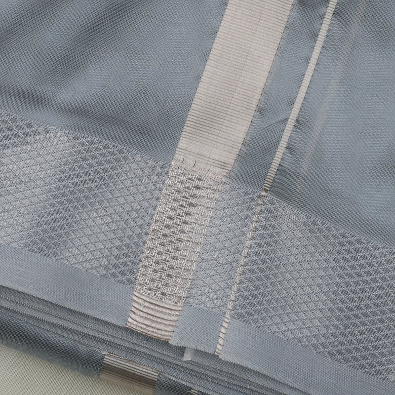 Horad Premium Art Silk L.Grey Dhoti