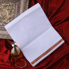 Horad Pure Cotton Copper Zari 0.25