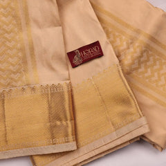 Horad Pure Silk Blend Gold Shirt Material + Dhoti