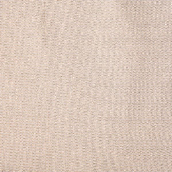 Horad Pure Silk Cream Emboss Wedding Set Shirt material + Dhoti + Angavastram