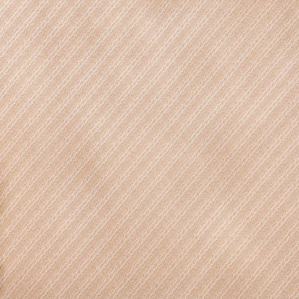 Horad Pure Silk Cream Emboss Lavender Border Wedding Set Shirt material + Dhoti + Angavastram (3 in 1)