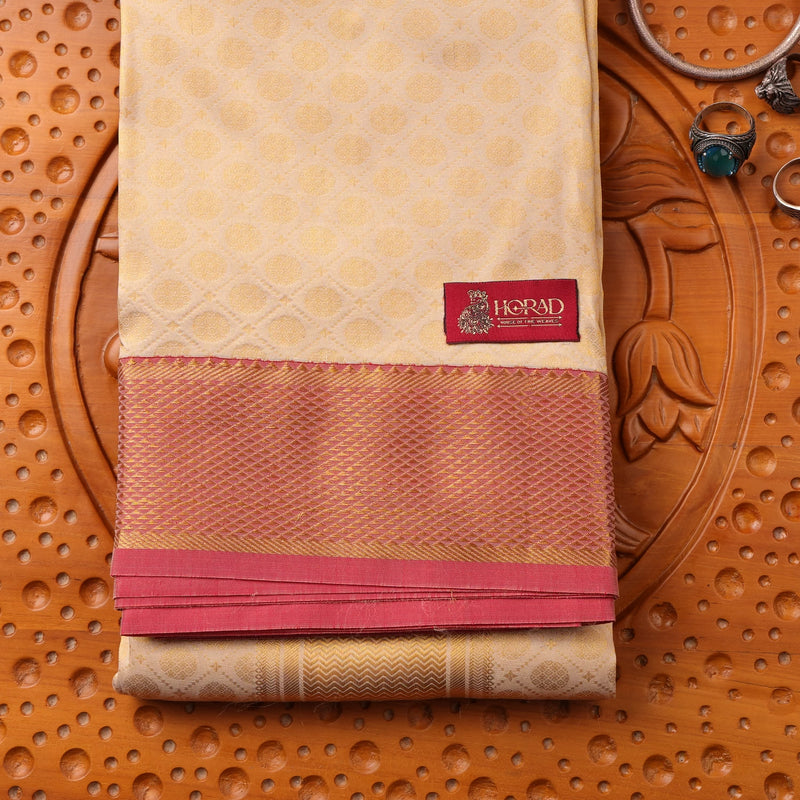 Horad Pure Silk Gold Emboss 3 in 1 Wedding Set (HIPASA1)