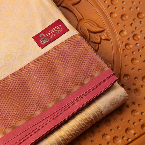 Horad Pure Silk Gold Emboss 3 in 1 Wedding Set (HIPASA1)