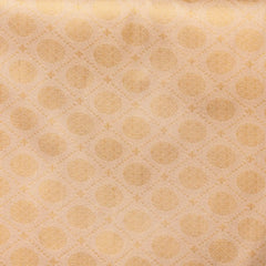 Horad Pure Silk Gold Emboss Wedding Set Shirt material + Dhoti + Angavastram