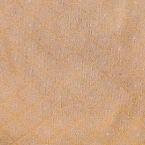 Horad Pure Silk Gold Emboss with Red Border Wedding Set Shirt material + Dhoti + Angavastram (3 in 1)