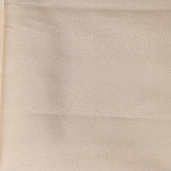 Horad Pure Silk Cream Wedding Set Shirt material + Dhoti + Angavastram (3 in 1)