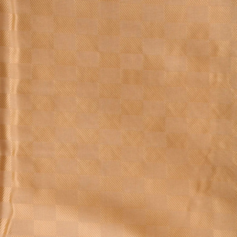 Horad Premium Art Silk Gold Emboss Elephant Border Shirt Material + Dhoti ( 2 in 1)