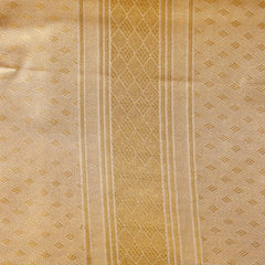 Horad Premium Art Silk Gold Tissue Emboss Shirt Material + Dhoti + Angavastram
