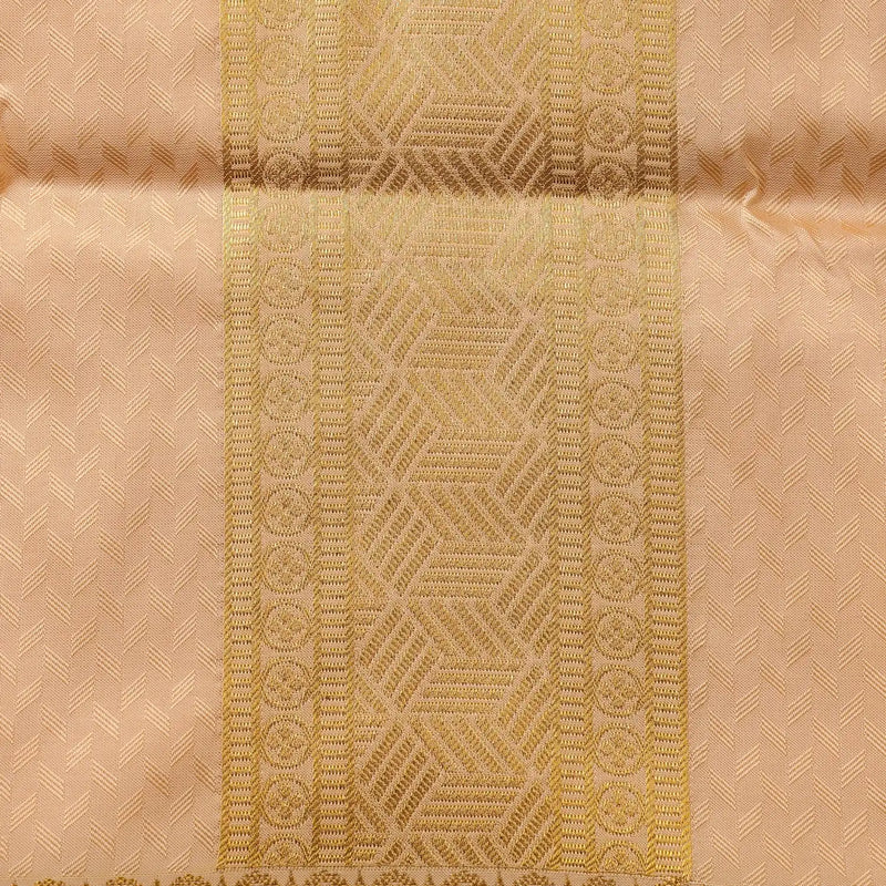 Horad Premium Art Silk Gold Emboss Pallaku Border Shirt Material + Dhoti ( 2 in 1)