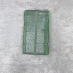 Horad Premium Art Silk Dad and Son Pista Green Shirt + Dhoti + Angavastram