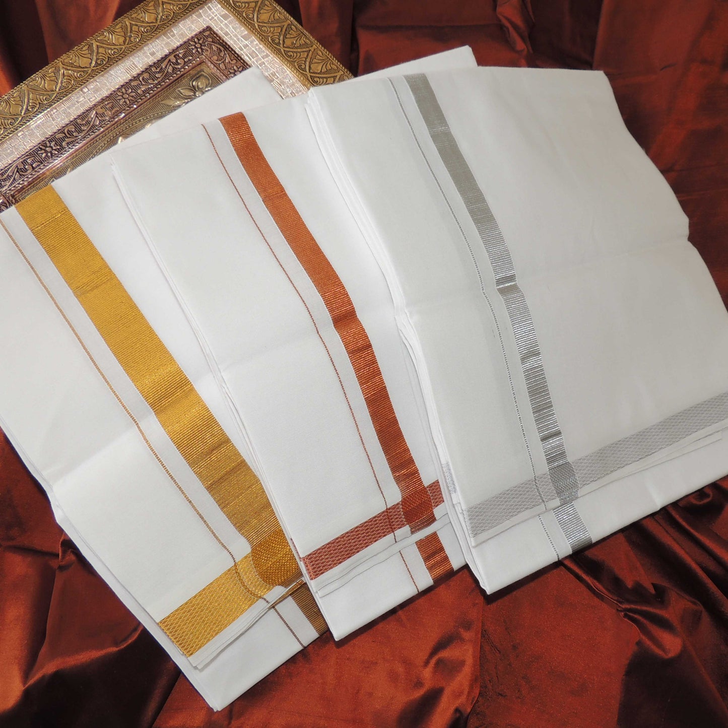 Horad Pure Cotton GCS 3 Pack Combo Dhoti