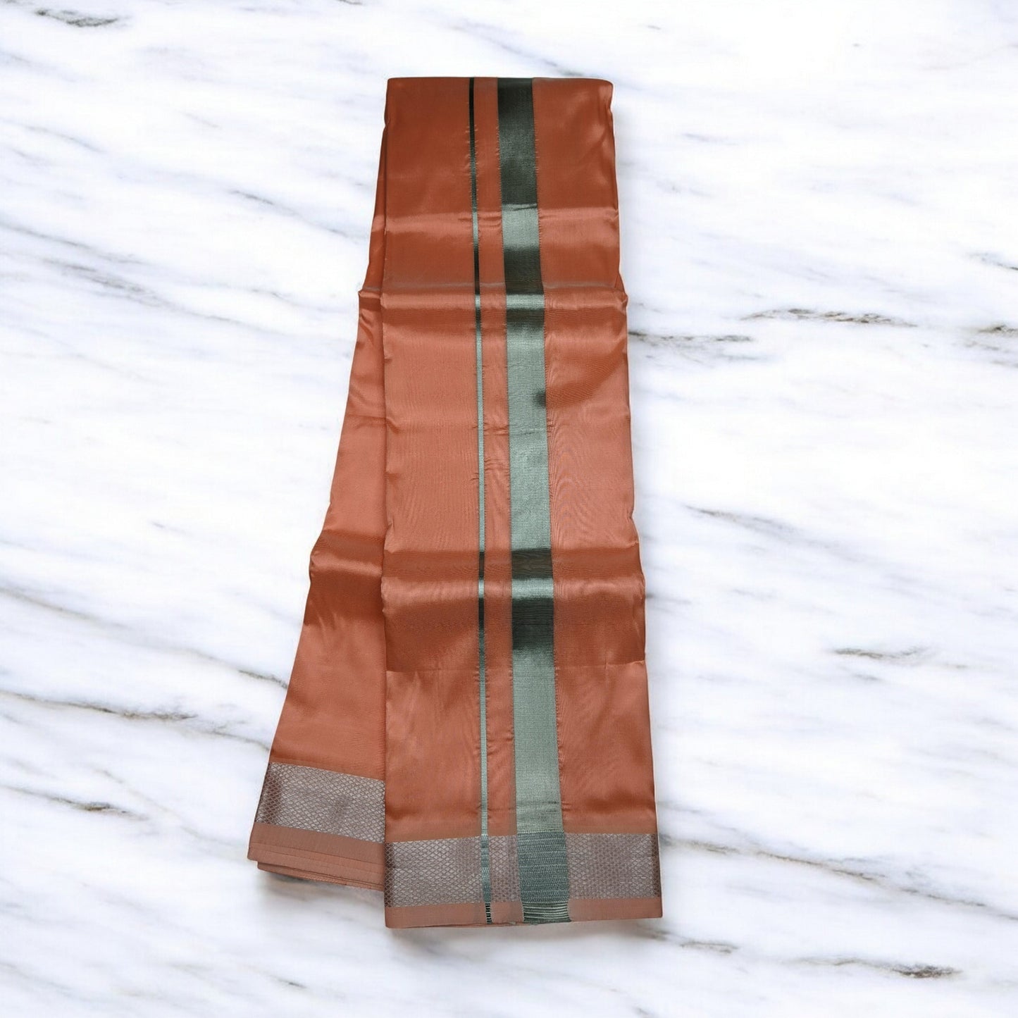 Horad Premium Art Silk Hazaliea Dhoti