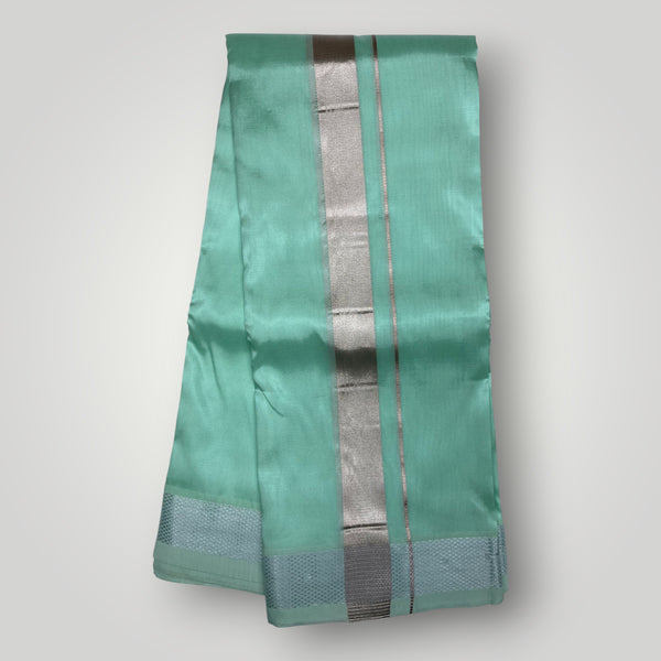 Horad Premium Art Silk M.L.Green Dhoti