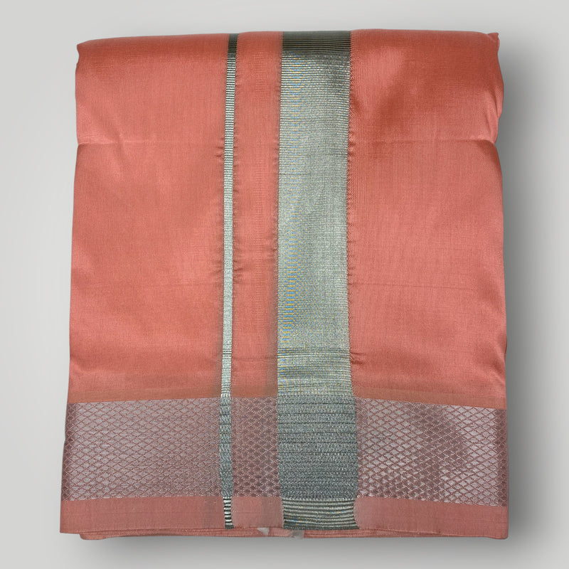 Horad Premium Art Silk Hazaliea Dhoti