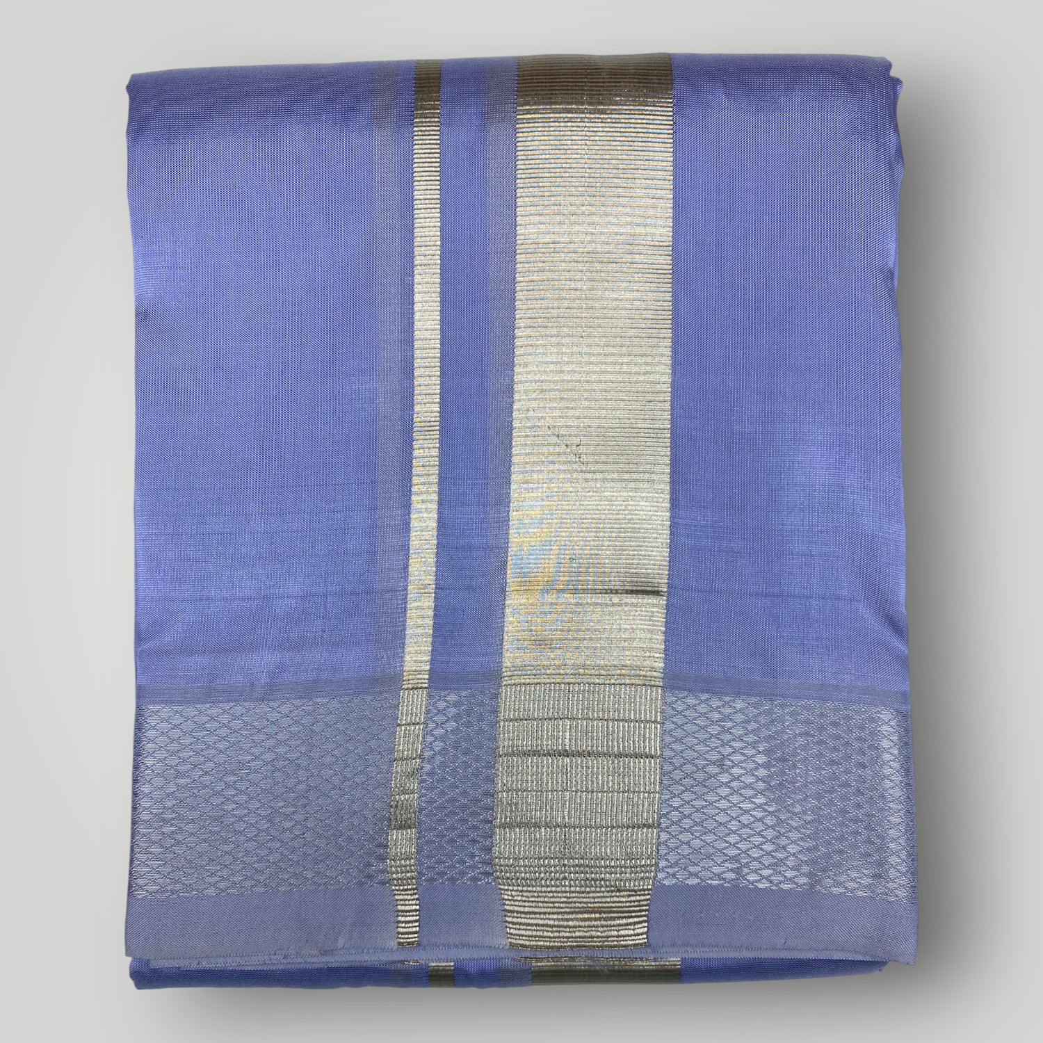 Horad Premium Art Silk Ink Blue Dhoti – HORAD