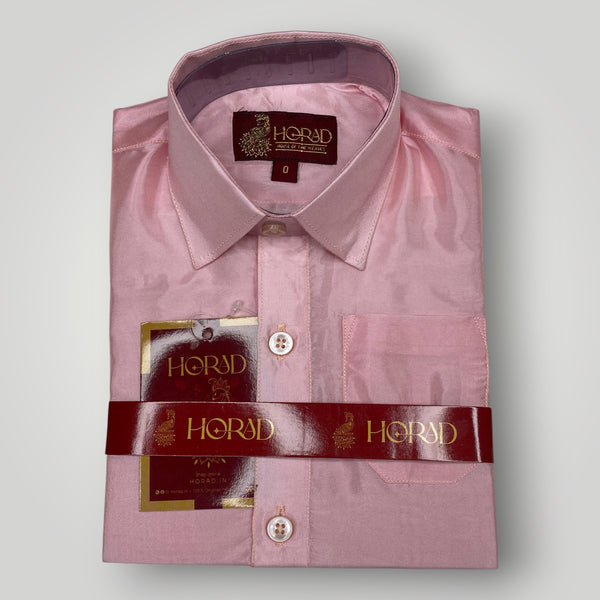 Horad Premium Art Silk Petal Pink Kids Set