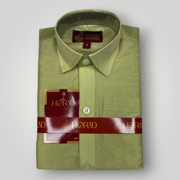 Horad Premium Art Silk FIR.Green Kids Set