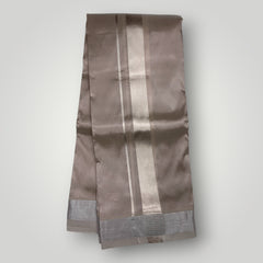 Horad Premium Art Silk Sandstone  Shirt + Dhoti + Belt