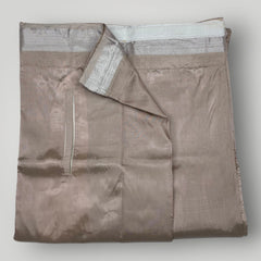 Horad Premium Art Silk Sandstone Shirt + Welcro Dhoti