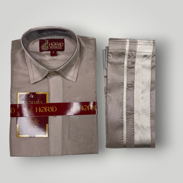 Horad Premium Art Silk Sandstone  Kids Set