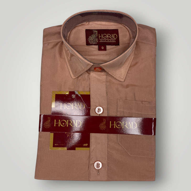 Horad Premium Art Silk Copper  Kids Set