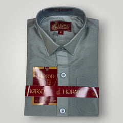 Horad Premium Art Silk Steel Grey  Kids Set