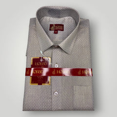 Horad Kora Cotton Tissue Emboss Deep Indigo Shirt+Dhoti