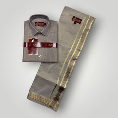 Horad Kora Cotton Tissue Bright Sandstone Kids Set