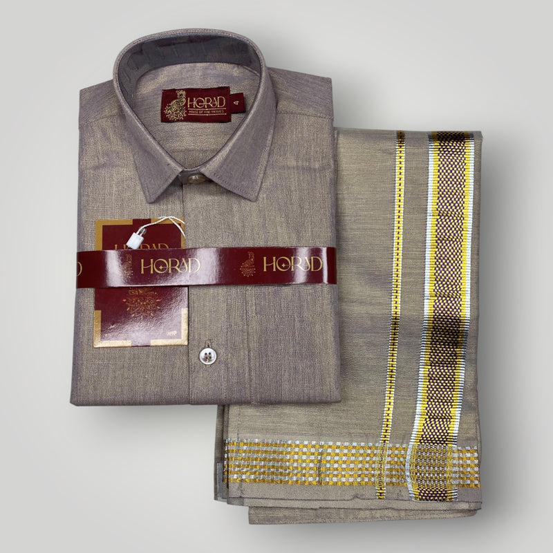 Horad Kora Cotton Tissue Bright Sandstone Kids Set