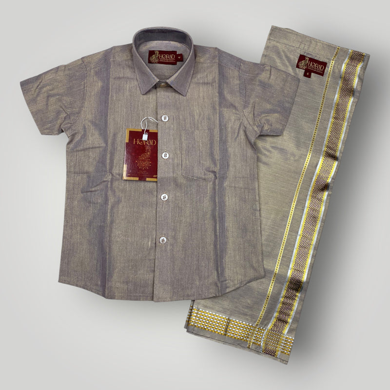 Horad Kora Cotton Tissue Bright Sandstone Kids Set