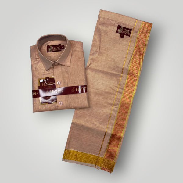 Horad Kora Cotton Tissue Light Red Kids Set