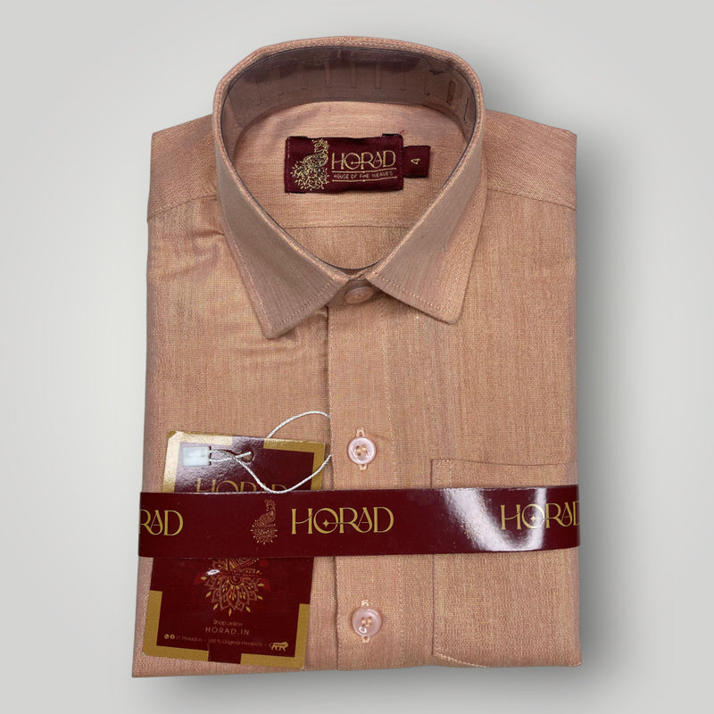 Horad Kora Cotton Tissue Light Red Kids Set